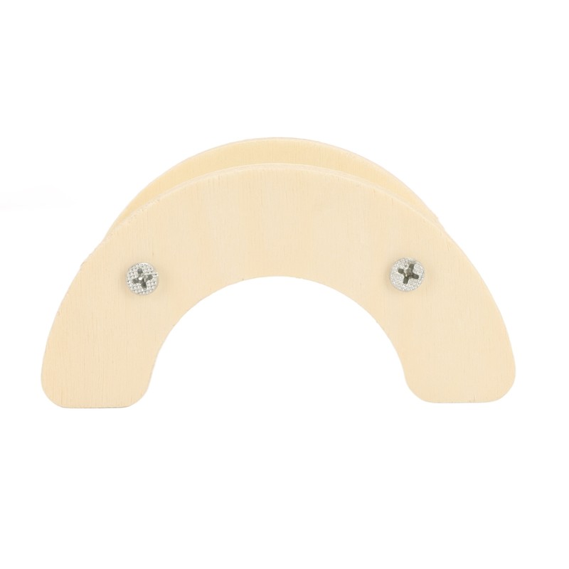 Chick Perch Paw Grinding Stable Structure Arch Shape Wooden Chicken