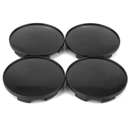 RhinoTuning 4 PCS 68mm Wheel Center Caps Compatible With Kymco 700i XXR 005 550 556 559, OD: 2.67 in / 68 mm ID: 2.42 in / 61.5 mm Black Hub Caps
