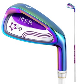 PGM Women's Golf Iron #7 – Right-Handed Club for Beginners, Practice & Competition – TIG026-12, Lightweight Stainless Steel Head, Easy Swing & High Forgiveness Design