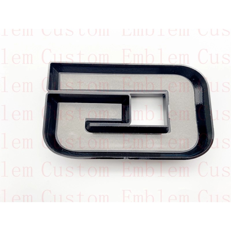 Auto Front GMC Gloss Black OVERLAY Emblem Badge Fit 2021-2022