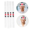 DECHOUS 4pcs Japanese Samurai Headbands Sweat Wicking Sports Hair Bands