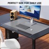 VASUHOME 32" x 20" Premium Tempered Glass Desk Mat with