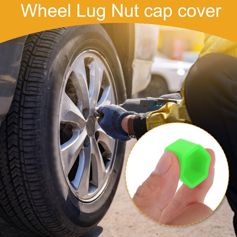 Partuto 20 Pcs Wheel Lug Nut Bolt Rims Tire Nut