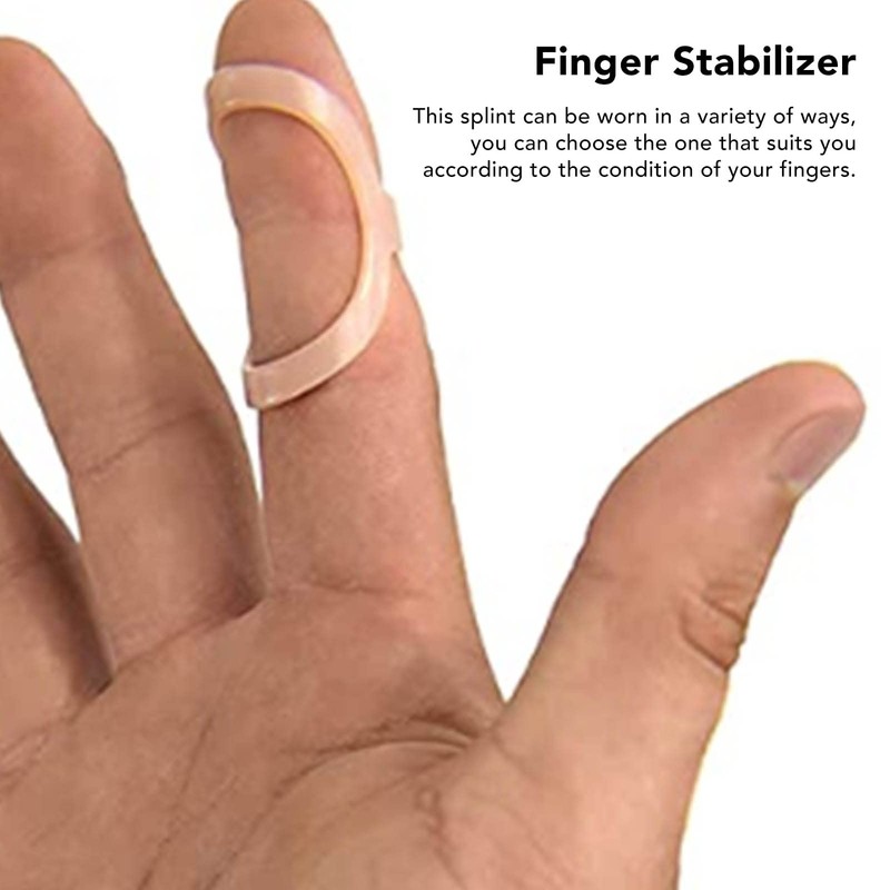 Finger Splint, 3 Pieces Finger Smoother Joint Attachment Support Finger