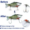 9KM DWLIFE Inline Single Hooks 25Pcs in Line Fishing Hooks