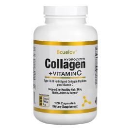 Cpsulas De Pptidos De Colgeno Hidrolizado Y Vitamina C Sin Sabor                                                                                      