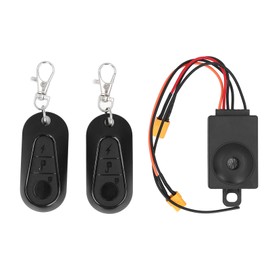 Electric Scooter Alarm with Remote Anti Theft Security XT30 Port Electric Bike Alarm for M365 PRO Electric Tricycles Electric Bicycles 36‑70V