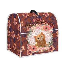 ASQVTIFE Kitchen Mixer Cover Kitchen Aid Mixer Cover Compatible with 6-8 Quarts Stand Mixer Cover For Kitchen Aid Mixer Kitchen Stand Mixer Covers Kitchen Aid Mixer Accessories Cat Print