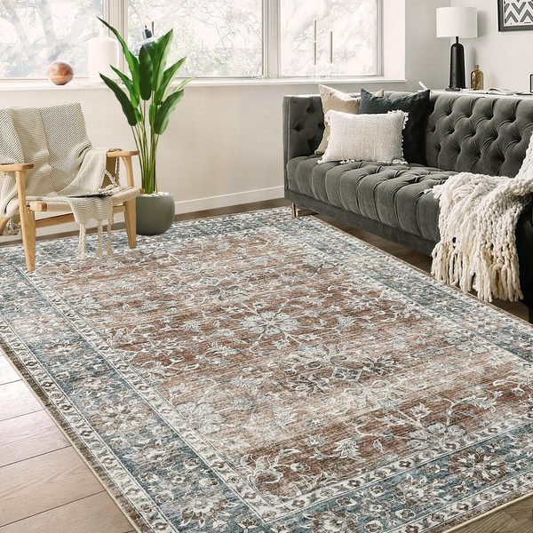 Haperlare Large Living Room Area Rug - 8x10 Large Bedroom
