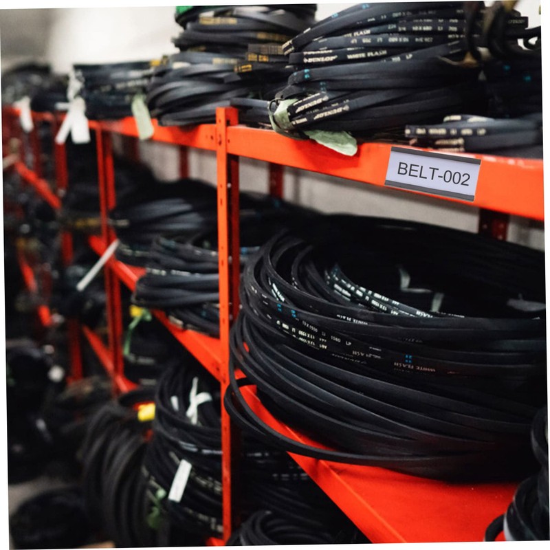 Operitacx Material 50pcs Magnetic Label Holders Easy to Use for