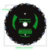 10" x 80T Carbide Tip Brush Cutter Blade&9" x 20T