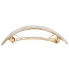 France Luxe Narrow Rectangle Volume Barrette - Alba