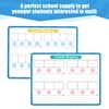 Phonemic Awareness Dry Erase Board,9" x 12" Double Sided Syllable