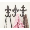 Comfify Set of 3 - Cast Iron Fleur De Lis