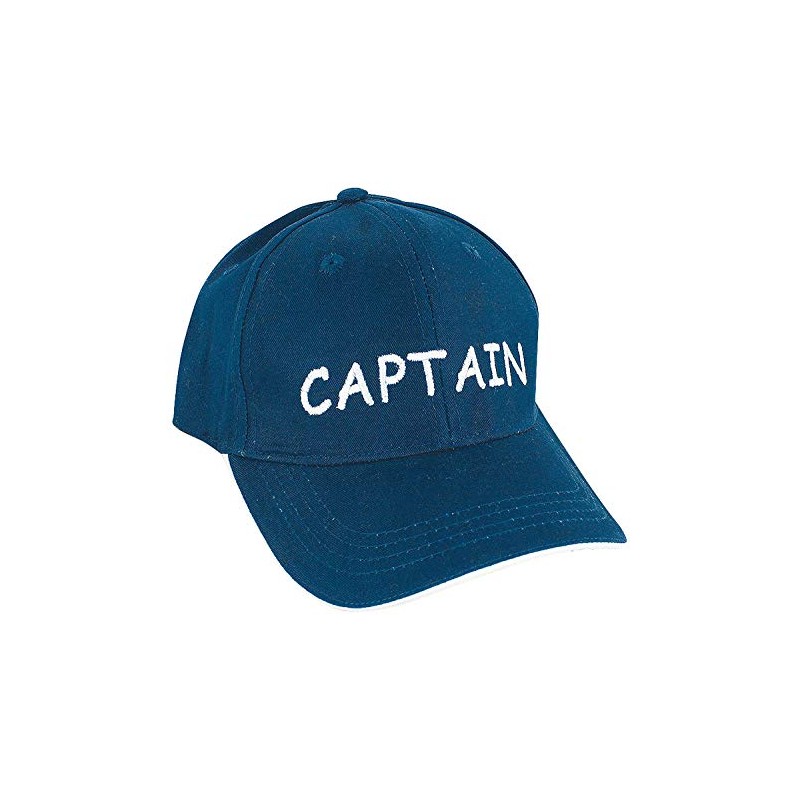 Sea-Club Cap - Captain Hat Cotton Navy Maritime Decoration