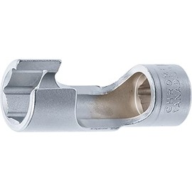 BGS 70988-16 | Special Socket Spanner Insert, Slotted | Drive Internal Square 10 mm (3/8 Inch) | SW 16 mm