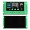 Solar Charge Controller PWM Panel Regulator Adjustable LCD Display 12V