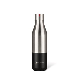 Les Artistes Paris Bottle'up 500 ml Design Colour Block Grey/Black, Drinking System, Size 500 ml, Colour Split Black