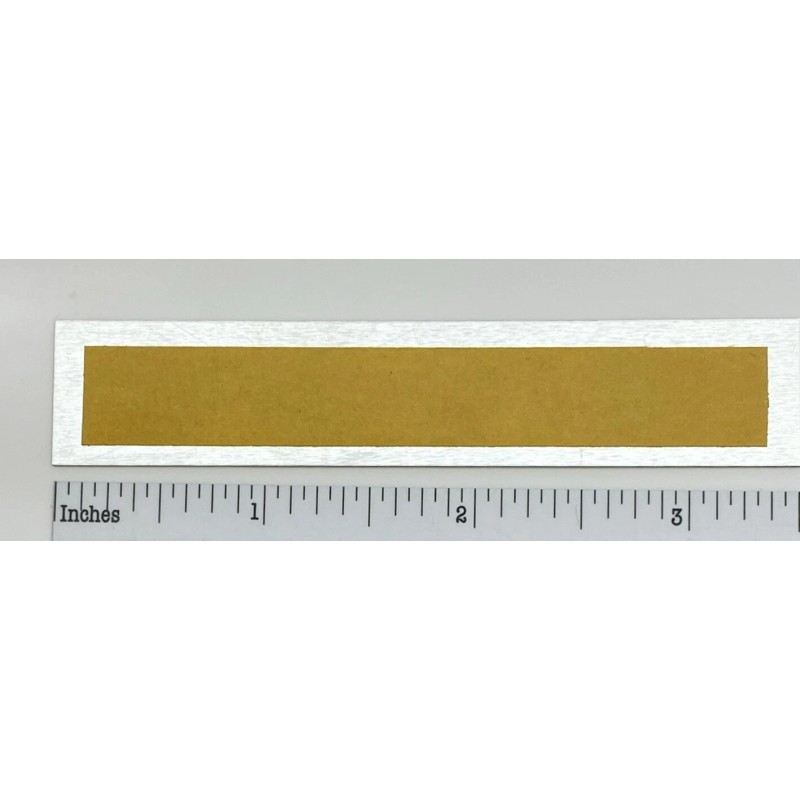 Technics SL-1200MK2 Turntable Replacement Badge Custom Made Silver Aluminum