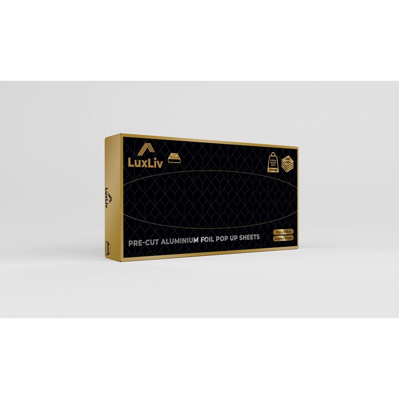 LuxLiv ® Premium Heavy Duty 18 Micron Thick Kitchen Foil