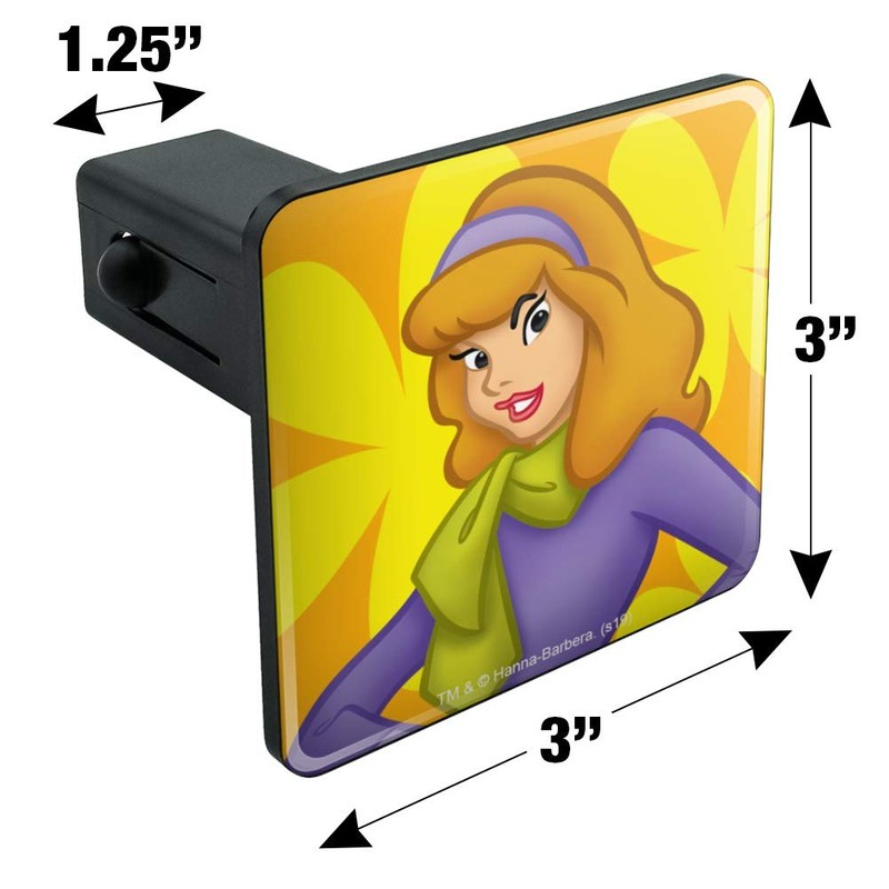 GRAPHICS & MORE Scooby Doo Daphne Character Tow Trailer Hitch
