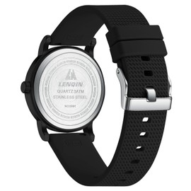 LN LENQIN Mens Watches Ladies Watches Nurse Watch for Medical Professionals, Students Women Men Waterproof Analog Quartz Watches - 24 Hour Military Time Luminouse Easy Read Dial with Second Hand