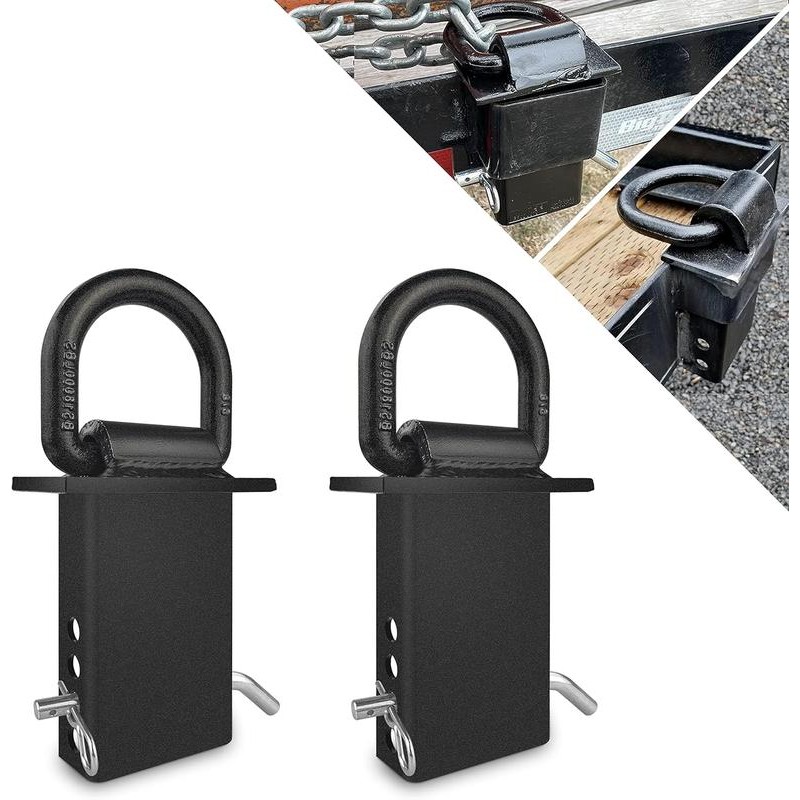 2Pcs 4pcs 18000lbs Heavy Duty Removable D Ring Stake Pocket