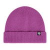 Iguana 100% Merino Wool Beanie for Men and Women Pitaya