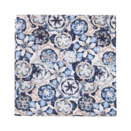 Venti Men's Structure Accessories Plain 25 cm x 25 cm, Rich medium blue, Unit size