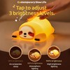 DREAMING MY DREAM Night Light for Kids,Squishy Sloth Night Light,LED