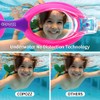 COPOZZ - anteojos de natación para niños, antivaho, marco suave