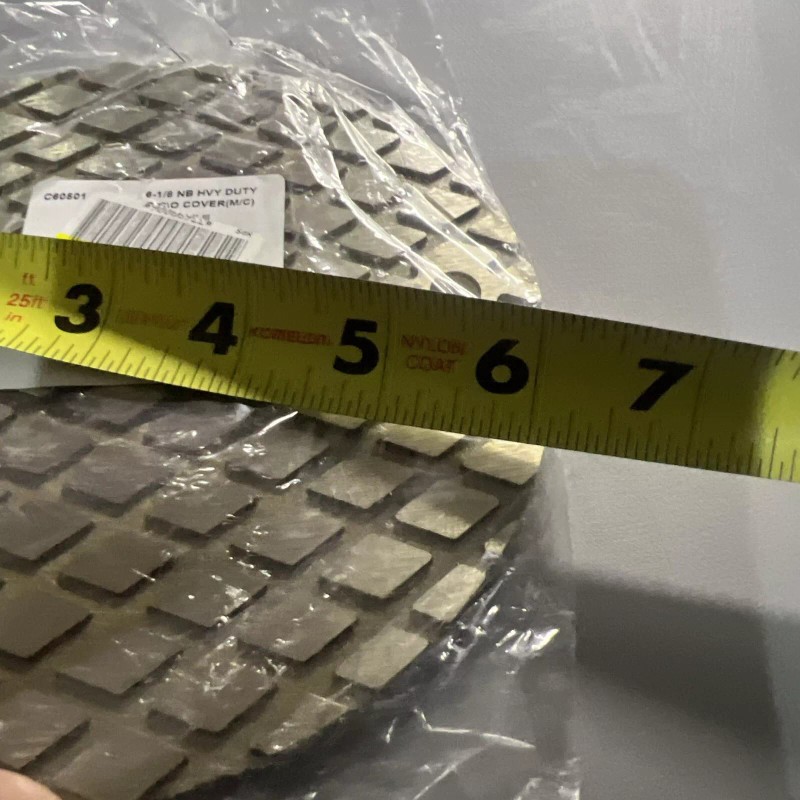 Jones Stephens 6in. Nickel Bronze Round Cast Cleanout Cover