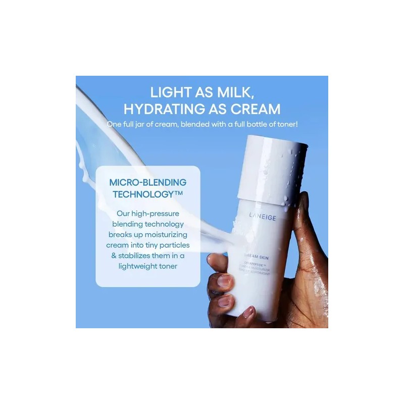 Tónico Laneige Cream Skin 170 Ml Ceramidas Y Péptidos