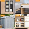 Closet Locks for Double Doors - Keyless Cabinet Lock with