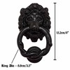 Mythrojan Lion Head Front Door Knocker Artisan Made Antique Door