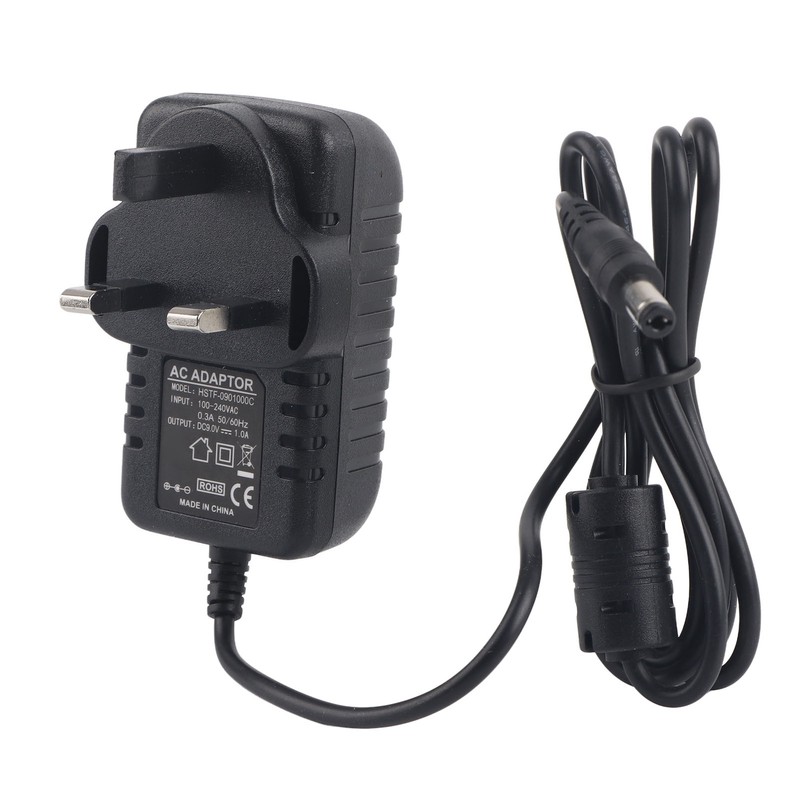 Effect Pedal Power Supply Adapter 9V 1A for Electric Guitar