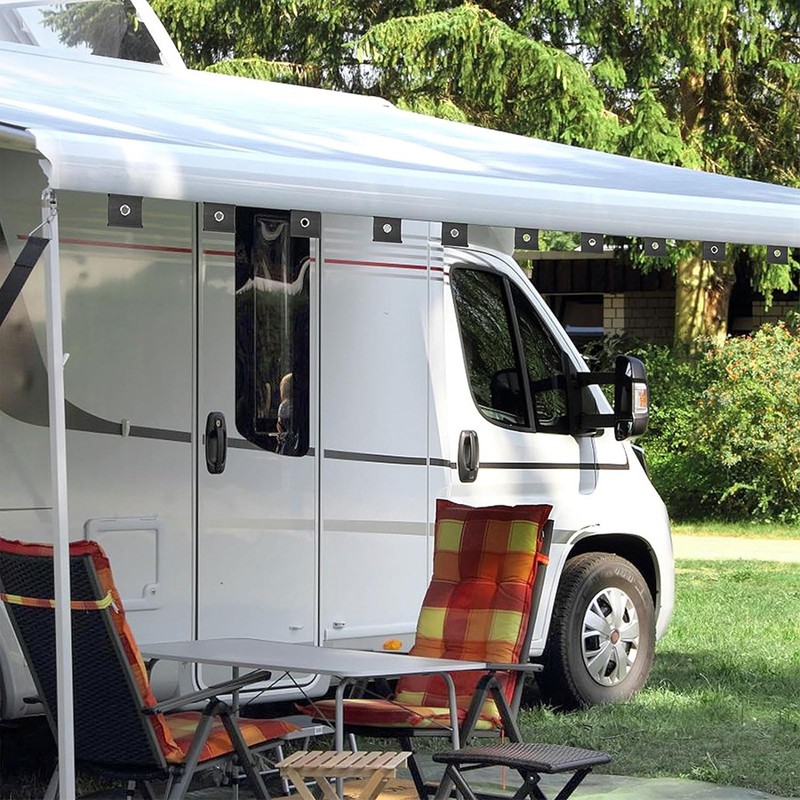 XPAPOV 12 Stück Kederöse für Kederschiene 5/6mm - 7/8mm, Kederhaken