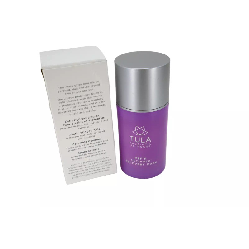 TULA Probiotic Skincare Kefir Ultimate Recovery Mask 2.5oz  NEW-Full Size