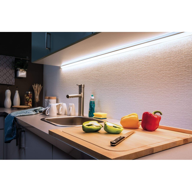 Paulmann LED Stripe, Metal 17 W, Silver