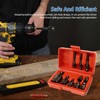 10Pcs Swivel Socket Set High Carbon Steel Impact Socket Adapter