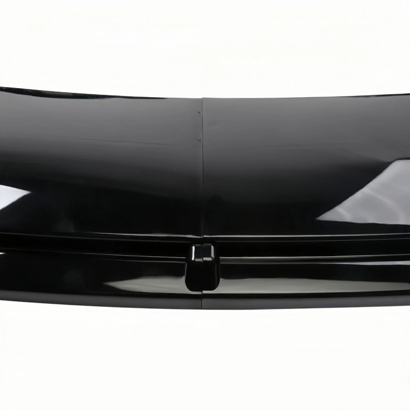 For Volvo S60 S80 S90 Glossy Black Front Bumper Lip/