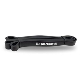 BEAR GRIP - Pull Up Assist Bands | Heavy Duty Resistance Bands for Assisted Pull Ups, Yoga, Stretch Mobility, Crossfit, Strength Training (Black (20-70 LBS))