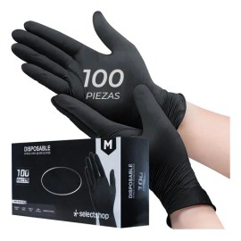 Guante Vinil Synmax Nitrilo Libre De Latex