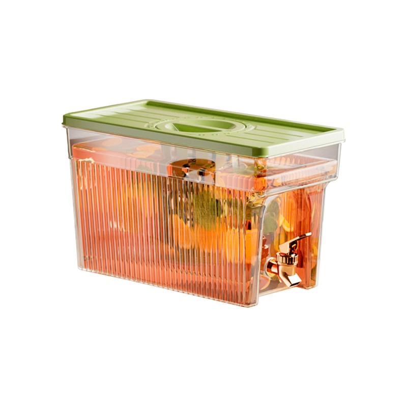 Cold Kettle with Faucet 3L PET Refrigerator Water Filter Dispenser