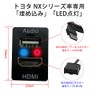LONNIK Alpine NX Series Compatible, For Toyota Cars, Built-in USB/HDMI
