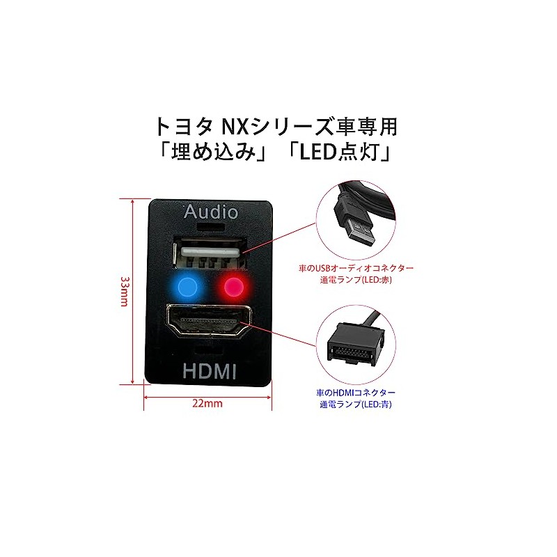 LONNIK Alpine NX Series Compatible, For Toyota Cars, Built-in USB/HDMI