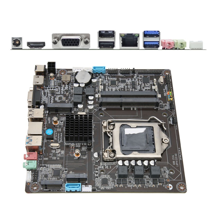 H81 Mini ITX Motherboard LGA 1150 Slot Dual Channel DDR3