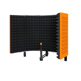 Sound Recording Microphone Isolation Shield Mic Soundproof Foam for Gaming