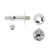 Yale P-M44T-CH Door Security Bolt with Thumbturn, Standard Security, Visi