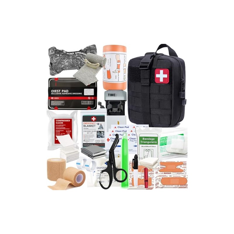 Kit IFAK de trauma con torniquete de combate | Sello